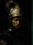 REMBRANDT Harmenszoon van Rijn Man in a Golden helmet, Berlin oil painting picture wholesale